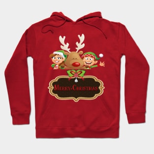 Merry Christmas Elves Hoodie